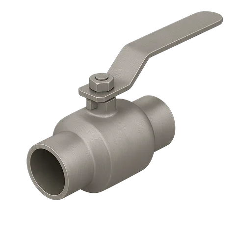 Титановый кран шаровой под приварку ДУ 300 РУ 25